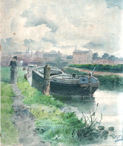 Watercolour, muted