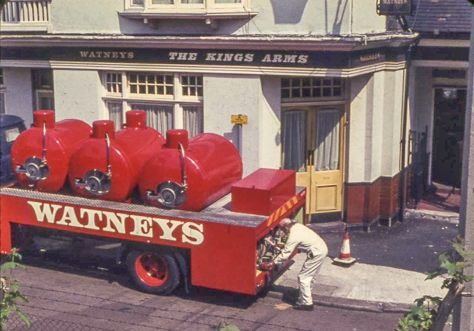 Watney's tanker at the King's Arms