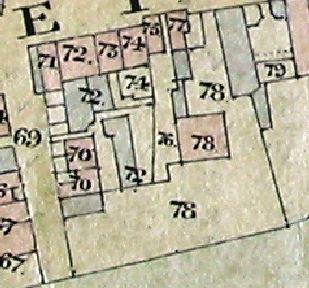 Square plot including the Vicarage