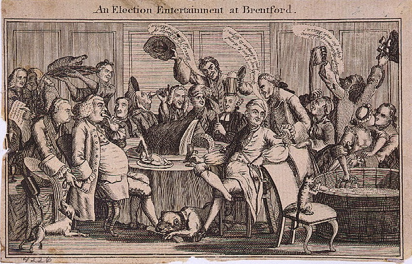 Freeholders choosing Glynn as candidate in the 1768 by-election