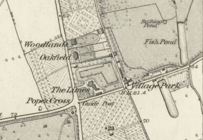 1868 OS map