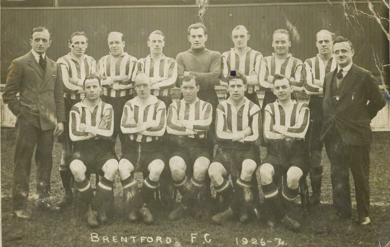 Brentford Football Club team, 1926/7
