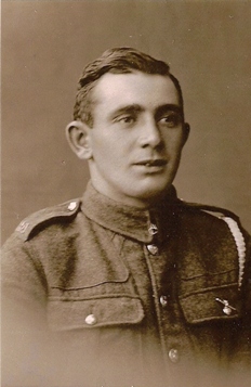 Albert Callow in WW1 uniform