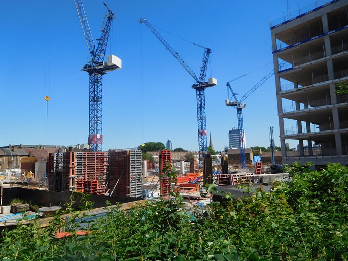 June 2021 view from Augustus Close