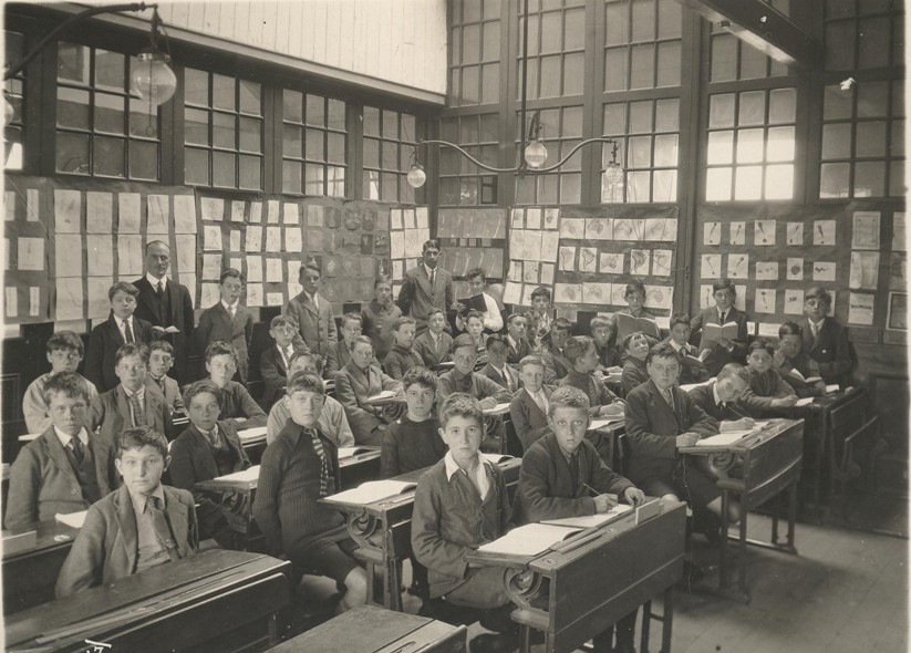 Interior classroom scene