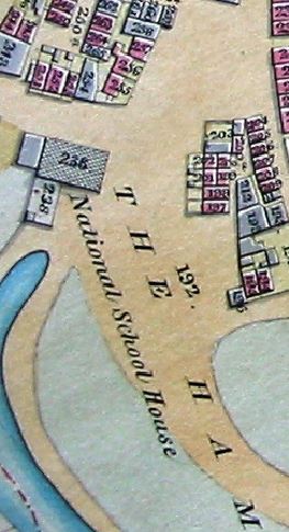Part of New Brentford tithe map, 1838